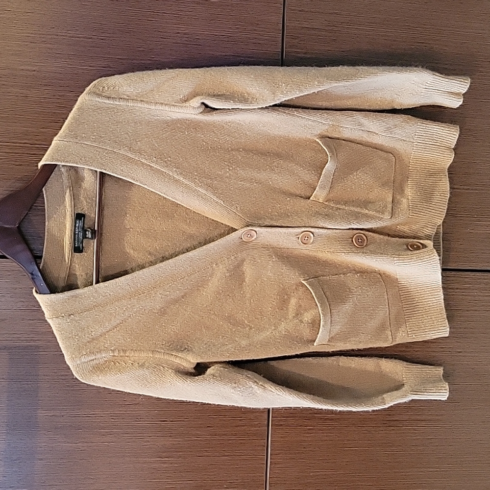 Banana Republic Italian Wool Cashmere Cardigan Small